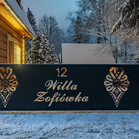 Willa Zofiowka Zakopane Exterior foto